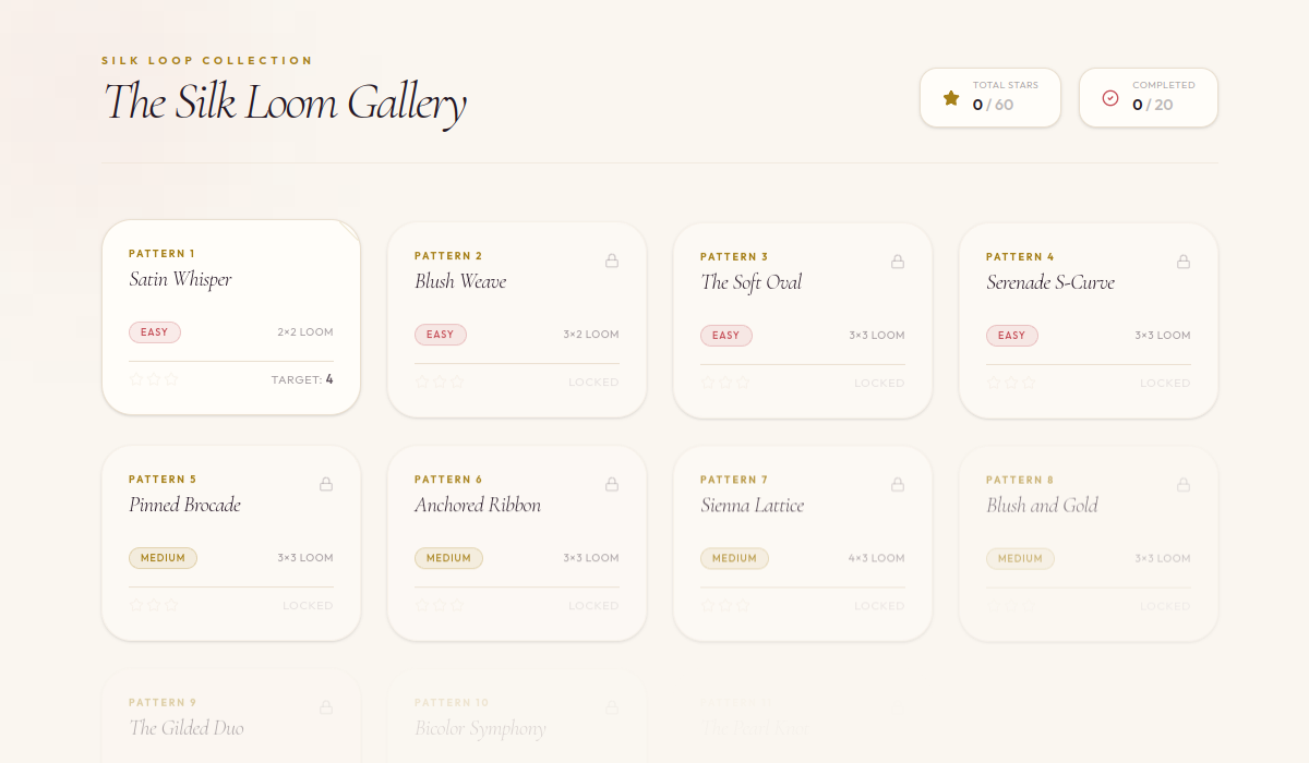 Silk Loop interface preview