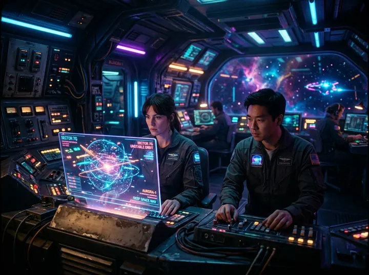 Sci-fi visual